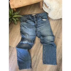 Men's Signature by Levi Strauss & Co. Blue Bootcut Jeans Waist 34